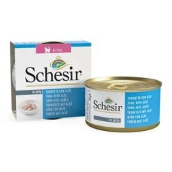 Pack Ahorro: Schesir Kitten 24 X 85 G -Artículos Mascotas Tienda 104036 agras schesir in gelee tuna mit aloe kitten 6x85g hs 02 1