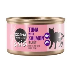 Cosma Mix Box Comida Húmeda En Gelatina -Artículos Mascotas Tienda 104534 pla cosma asia tunasalmon 85g 5