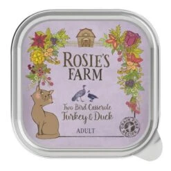 Rosie's Farm Adult Comida Húmeda Para Gatos 9 Rosie's Farm Adult Comida Húmeda Para Gatos -Artículos Mascotas Tienda 106316 pla rosie sfarm cats turkey duck 100g 8