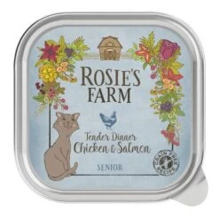 Rosie's Farm 32 X 100 G Comida Húmeda Para Gatos - Pack Ahorro 17 Rosie's Farm 32 X 100 G Comida Húmeda Para Gatos - Pack Ahorro -Artículos Mascotas Tienda 106407 pla rosie sfarm cats senior chickensalmon 100g 4