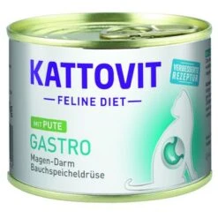 Kattovit Gastro Comida Húmeda Para Gatos 8 Kattovit Gastro Comida Húmeda Para Gatos -Artículos Mascotas Tienda 110041 pla finnern kattovit fd pute magen darm 185g 7