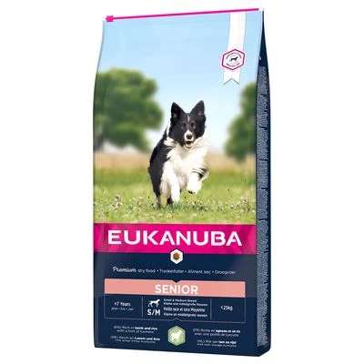 Eukanuba Senior Razas Pequeñas Y Medianas, Con Cordero Y Arroz