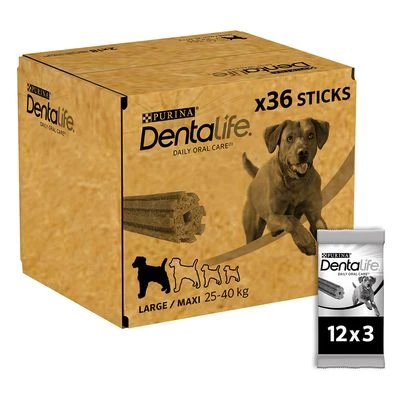 PURINA Dentalife Snacks Dentales Para Perros Grandes (25-40 Kg) 12 PURINA Dentalife Snacks Dentales Para Perros Grandes (25-40 Kg) - Imagen 10