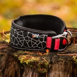 Rukka® Cube Soft Collar, Rojo / Negro -Artículos Mascotas Tienda 139798 lfashion rukka cube soft halsband rot hs 07 5