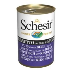 Schesir 6 X 140 G -Artículos Mascotas Tienda 140097 pla mp schesir cat dose in gelatine 6x140g thunfisch mit rinderfilet hs 01 8