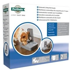 Comedero Automático Doble PetSafe® Para Mascotas 25 Comedero Automático Doble PetSafe® Para Mascotas -Artículos Mascotas Tienda 145997 rasiosystems petsafe futterautomat 2mahlzeiten catdog 2x355xml hs 06 1