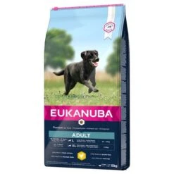 Nuevos lanzamientos -Artículos Mascotas Tienda 162907 pla tetragmbhiams eukanuba adult largebreed huhn dog d15kg hs 01 5