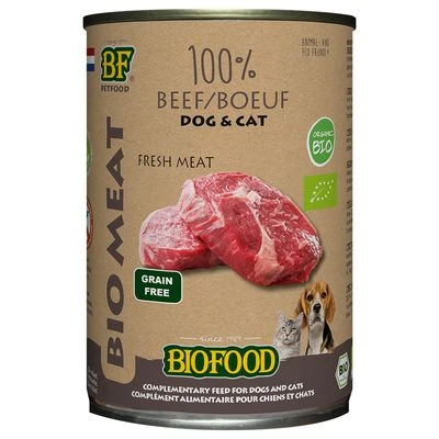 Biofood BF Petfood Organic Con Carne Ecológica De Vacuno 3 Biofood BF Petfood Organic Con Carne Ecológica De Vacuno