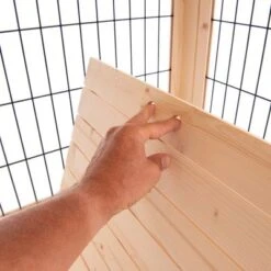 Jaula De Madera Dog Palace Para Perros -Artículos Mascotas Tienda 167797 bodenplatten fg 7319 0