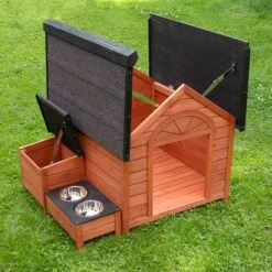 Caseta De Madera Jackson Para Perros 21 Caseta De Madera Jackson Para Perros -Artículos Mascotas Tienda 167896 jackson outside fg 4161 9