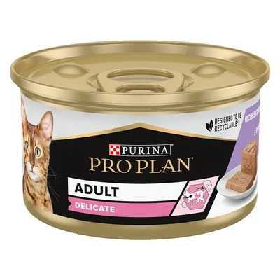 PURINA PRO PLAN Cat Delicate 24 X 85 G En Latas 9 PURINA PRO PLAN Cat Delicate 24 X 85 G En Latas - Imagen 7