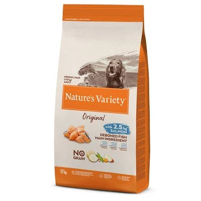Nature's Variety Original No Grain Medium Adult Salmón Sin Espinas - Imagen 3