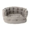 Cama Cozy EcoLIFE Gris Para Perros -Artículos Mascotas Tienda 180712 pla cozy ecolife grau fg 6369 7