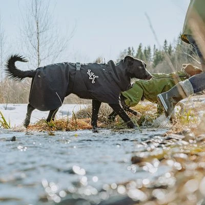 Chubasquero Bare Coal Hurtta Para Perros - Imagen 4