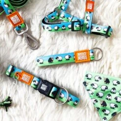 Correa Ajustable Max & Molly Black Sheep Para Perros -Artículos Mascotas Tienda 190402 190403 190404 maxnmolly multifunktionsleine blacksheep hs 05 8