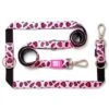 Correa Ajustable Max & Molly Leopard Pink Para Perros -Artículos Mascotas Tienda 190422 190423 190996 pla maxnmolly multifunktionsleine leopardpink hs 01 8