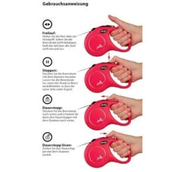 Correa Extensible Flexi New Classic Con Cinta De 5 M 14 Correa Extensible Flexi New Classic Con Cinta De 5 M -Artículos Mascotas Tienda 198003 flexi new classic gurt leine s schwarz hs5 5