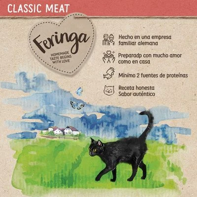 Feringa Classic Meat Menu 12 X 400 G - Pack Ahorro 5 Feringa Classic Meat Menu 12 X 400 G - Pack Ahorro - Imagen 3