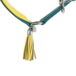 Collar Para Galgos Trixie Active Comfort Verde Petróleo/amarillo -Artículos Mascotas Tienda 200313 202100 200314 200315 trixie active comfort halsband windhunde hs 03 4