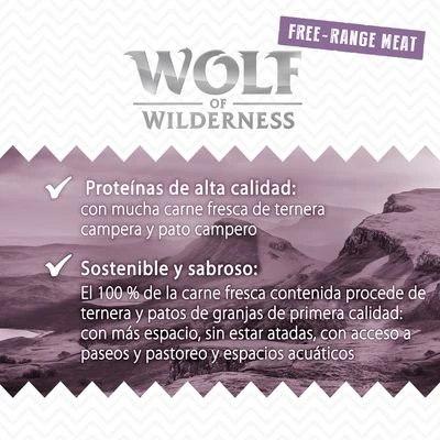 Wolf Of Wilderness Free Range Junior 12 X 400 G - Pack Ahorro 9 Wolf Of Wilderness Free Range Junior 12 X 400 G - Pack Ahorro - Imagen 7