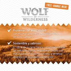 Wolf Of Wilderness Free Range 12 X 400 G - Pack Ahorro 19 Wolf Of Wilderness Free Range 12 X 400 G - Pack Ahorro -Artículos Mascotas Tienda 2021 09 wow freerange wet board wideacres 1000x1000 es 9