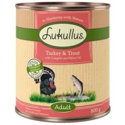 Lukullus Adult Sin Cereales 6 X 800 G -Artículos Mascotas Tienda 2023 09 lk 800g apf adult turkey trout 1000x1000 3