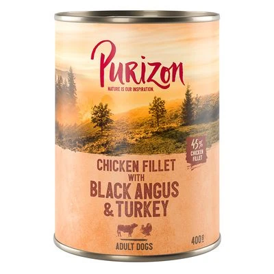 Purizon Adult 12 X 400 G Comida Húmeda Sin Cereales Para Perros 4 Purizon Adult 12 X 400 G Comida Húmeda Sin Cereales Para Perros - Imagen 2