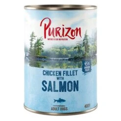 Purizon Adult 12 X 400 G Comida Húmeda Sin Cereales Para Perros 24 Purizon Adult 12 X 400 G Comida Húmeda Sin Cereales Para Perros -Artículos Mascotas Tienda 209097 pla purizon lachs 400 g 1