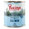 Purizon Adult 6 X 800 G Comida Húmeda Sin Cereales Para Perros -Artículos Mascotas Tienda 209101 pla purizon lachs 800g 6