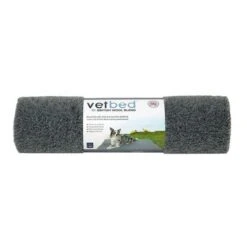Alfombra Vetbed® Mezcla De Lanas Británicas Color Gris Oscuro -Artículos Mascotas Tienda 216496 pla vetbed britische wollmischung dunkelgrau hs 01 2