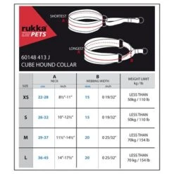 Collar Rukka® Cube, Negro -Artículos Mascotas Tienda 216996 216997 216998 216999 lfashion rukkapets cube halsband schwarz hs 04 0