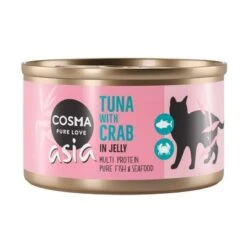 Cosma Mix Box Comida Húmeda En Gelatina -Artículos Mascotas Tienda 21749 pla cosma asia tunacrab 85g 3