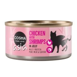 Cosma Asia En Gelatina 6 X 170 G 28 Cosma Asia En Gelatina 6 X 170 G -Artículos Mascotas Tienda 21758 pla cosma asia chickenshrimps 170g 3