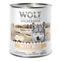 Wolf Of Wilderness Expedition 6 X 800 G 16 Wolf Of Wilderness Expedition 6 X 800 G -Artículos Mascotas Tienda 2309 wow poultry based mossy miles 800g front 1000x1000 7