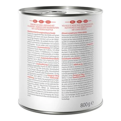 Wolf Of Wilderness Expedition 6 X 800 G 12 Wolf Of Wilderness Expedition 6 X 800 G - Imagen 10