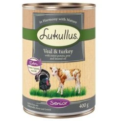Lukullus Senior Con Ternera Y Pavo 5 Lukullus Senior Con Ternera Y Pavo -Artículos Mascotas Tienda 231496 pla lukullus senior 6x400g 9
