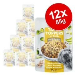 Applaws Taste Toppers Con Caldo En Bolsitas Para Perros 12 X 85 G -Artículos Mascotas Tienda 235219 applaws toppers pouch huhn hs 03 8