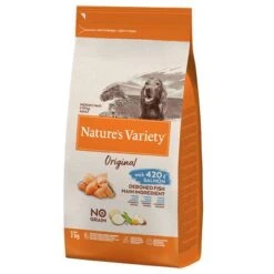Nature's Variety Original No Grain Medium Adult Salmón Sin Espinas -Artículos Mascotas Tienda 246901 pla affinity naturesvariety original nograin mediummaxi lachs 2kg hs 01 1