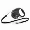 Correa Extensible Flexi Black Design Con Cordón De 5 M -Artículos Mascotas Tienda 252322 flexi black design seilleine schwarz small 5m hs 02 7