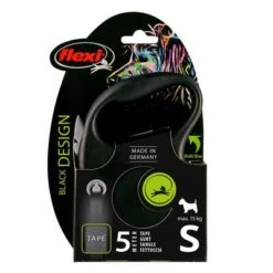 Correa Extensible Flexi Black Design Con Cinta De 5 M 13 Correa Extensible Flexi Black Design Con Cinta De 5 M -Artículos Mascotas Tienda 252323 pla flexi blackdesign gurtleine schwarz 5m medium hs 01 6