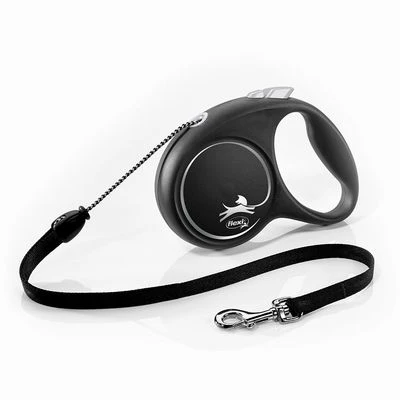 Correa Extensible Flexi Black Design Con Cordón De 5 M 8 Correa Extensible Flexi Black Design Con Cordón De 5 M - Imagen 6