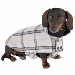 Abrigo Flannel Check Para Perros -Artículos Mascotas Tienda 269061 35cm dackel fg 2607 3