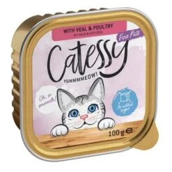 Catessy En Tarrinas 64 X 100 G - Pack Mixto 31 Catessy En Tarrinas 64 X 100 G - Pack Mixto -Artículos Mascotas Tienda 27635 pla catessy feinepastete kalbgefluegel 100g 2 1