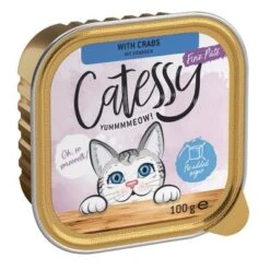 Catessy En Tarrinas 64 X 100 G - Pack Mixto 33 Catessy En Tarrinas 64 X 100 G - Pack Mixto -Artículos Mascotas Tienda 27635 pla catessy feinepastete krabben 100g 6 1