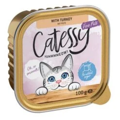 Catessy En Tarrinas 32 X 100 G - Pack Mixto 25 Catessy En Tarrinas 32 X 100 G - Pack Mixto -Artículos Mascotas Tienda 27635 pla catessy feinepastete pute 100g copy 4