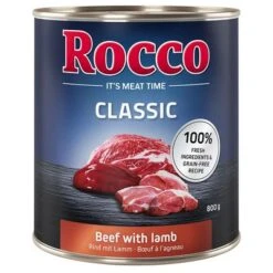 Rocco Classic 24 X 800 G -Artículos Mascotas Tienda 28014 pla megapack rocco classic rindlamm 800g hs 01 5