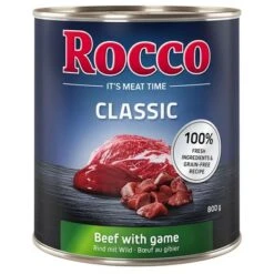 Rocco Classic 24 X 800 G -Artículos Mascotas Tienda 28016 pla megapack rocco classic rind wild 800g hs 01 5