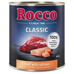 Rocco Classic 24 X 800 G -Artículos Mascotas Tienda 28017 pla megapack rocco classic rindlachs 800g hs 01 3