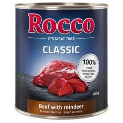 Rocco Classic 24 X 800 G -Artículos Mascotas Tienda 28018 pla megapack rocco classic rindrentier 800g hs 01 2