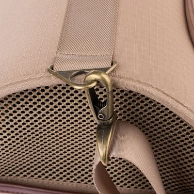 Bolso Con Bandolera TIAKI Premium Camello Para Mascotas 9 Bolso Con Bandolera TIAKI Premium Camello Para Mascotas - Imagen 7